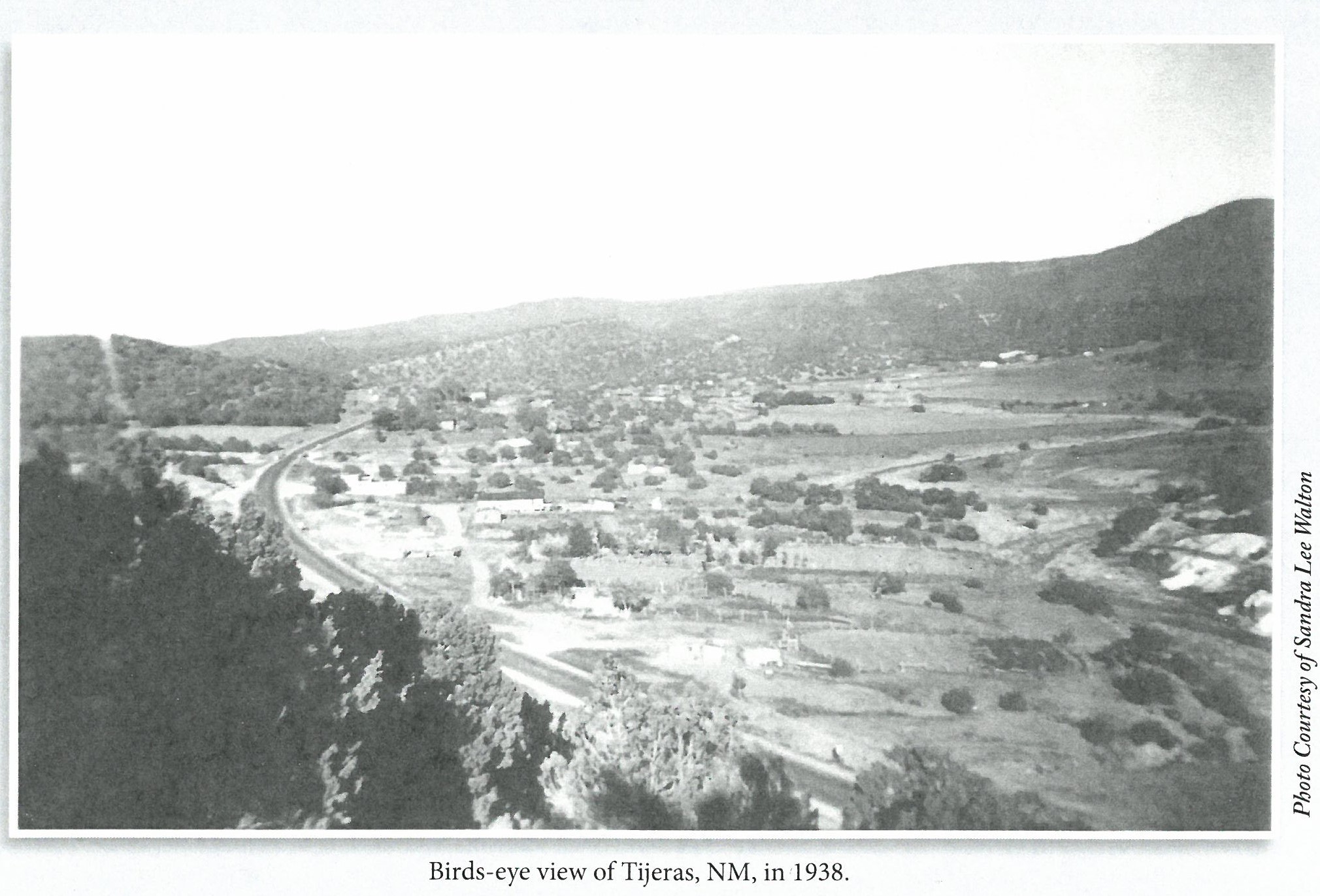 Birds Eye View of Tijeras then