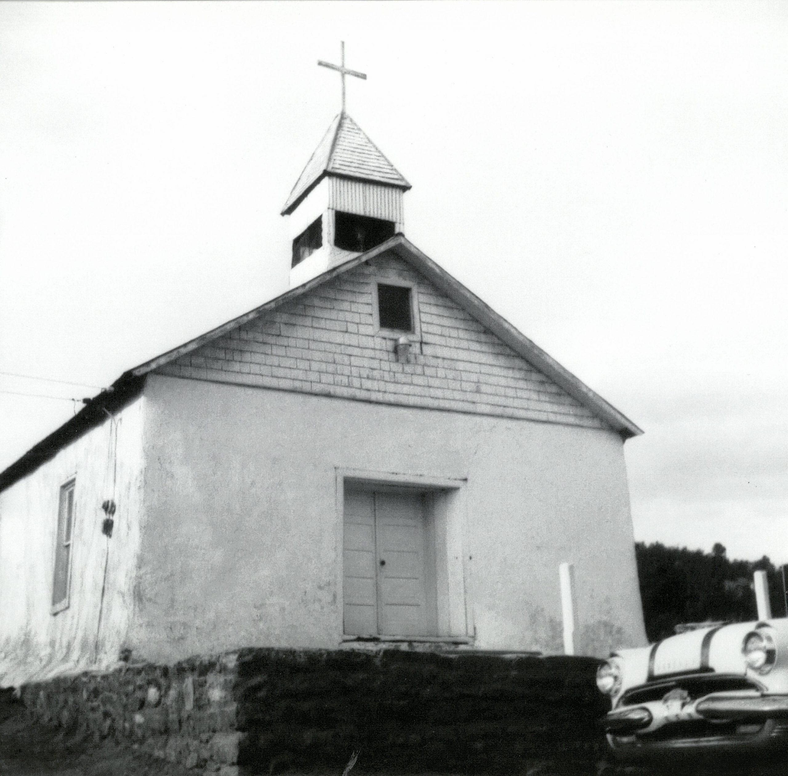 Tijeras Santo Nino Church March 1967 East Mountain Historical Society