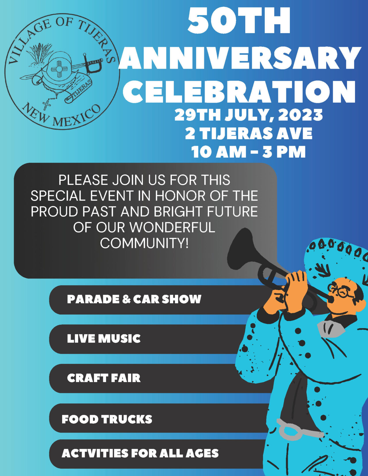 50th Anniversary Celebration Village of Tijeras